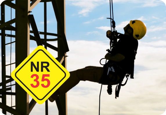 Certificado de conformidade com a norma NR-35